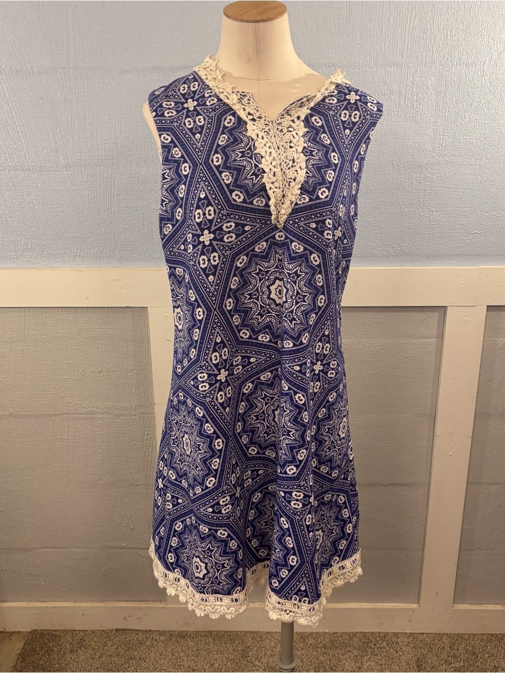 Girls or young ladies Bonnie Jean Summer Dress SZ 20.5 MIDI 36” long VTG style